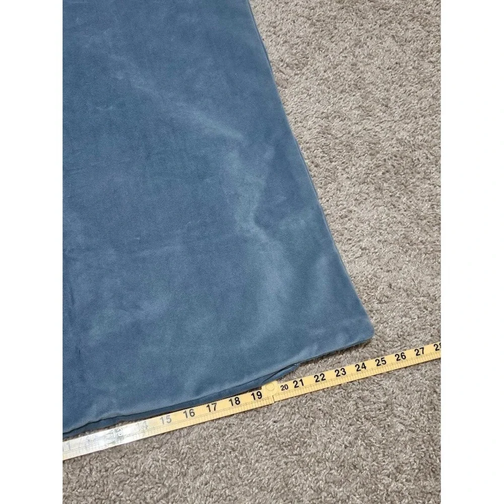 Blue Velvet Single Pillow Cover 25